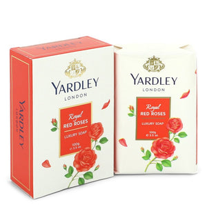 Yardley London Soaps от Yardley London Royal Red Roses Роскошное мыло для женщин 3,5 унции