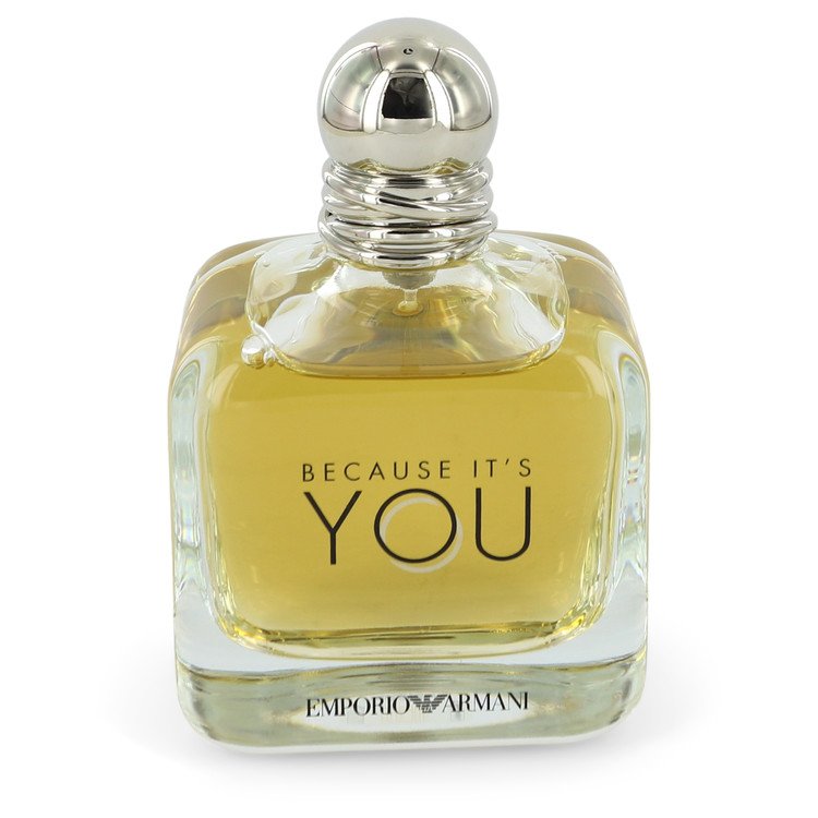 Because Its You Giorgio Armani Eau de Parfum Spray 3.4 Oz para mujer sin caja