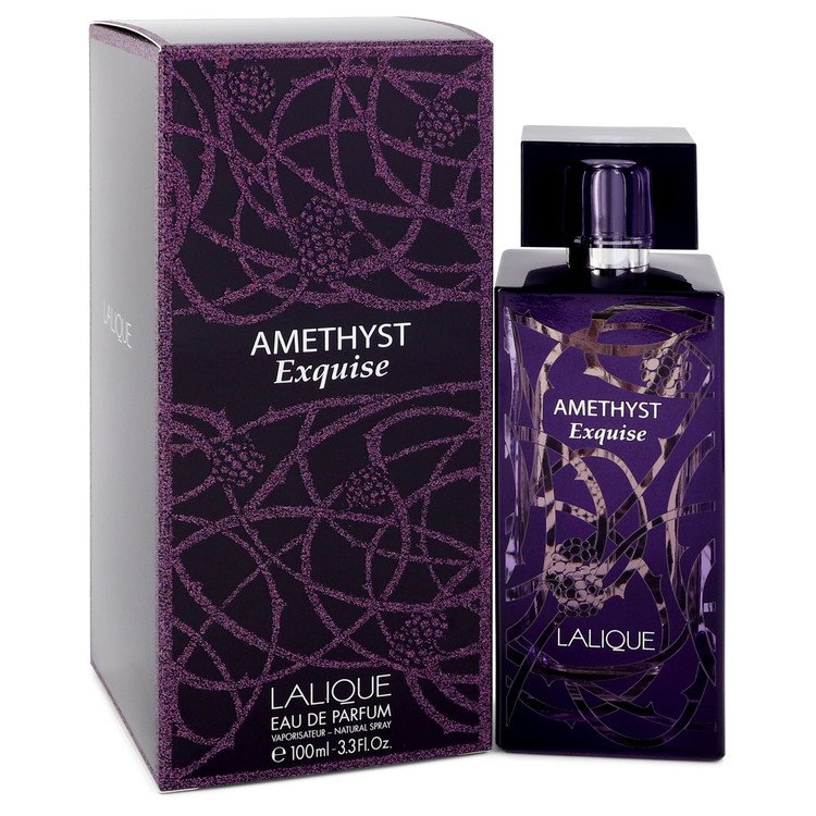 Lalique Amethyst Exquise de Lalique Eau De Parfum Spray 3.3 oz para mujeres