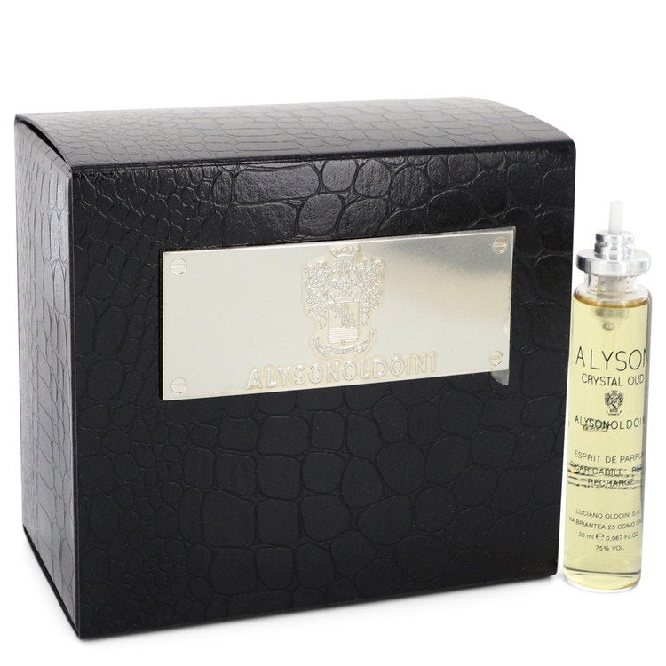 Alyson Oldoini Crystal Oud por Alyson Oldoini Eau De Parfum spray recarregável de 1,4 onças para homens