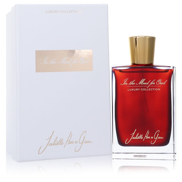 In the Mood for Oud de Juliette Has a Gun Eau De Parfum Spray (Unisex) 2.5 oz para mujeres