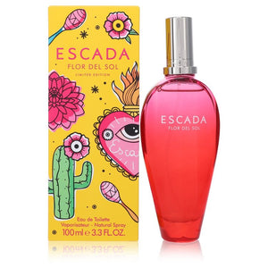 Escada Flor Del Sol by Escada Eau De Toilette Spray (Ediție Limitată) 3,4 oz pentru femei