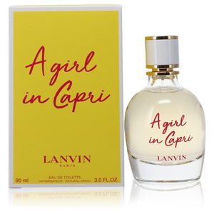 Una chica en Capri de Lanvin Eau De Toilette Spray oz para mujer