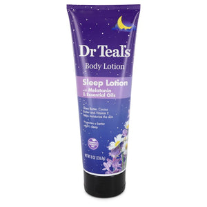 Лосьон для сна Dr Teal's от Dr Teal's Sleep Lotion с мелатонином и эфирными маслами. Способствует лучшему ночному сну (масло ши, масло какао и витамин Е, 8 унций для женщин).