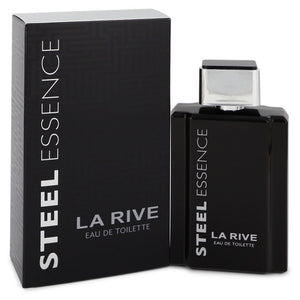 La Rive Steel Essence de La Rive Eau De Toilette Spray 3.3 oz para hombres