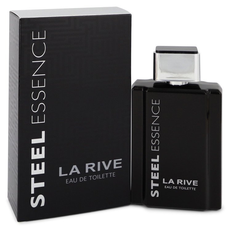 La Rive Steel Essence von La Rive Eau de Toilette Spray 3,3 oz für Männer