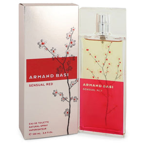 Armand Basi Sensual Red de Armand Basi Eau De Toilette Spray 3.4 oz para mujer