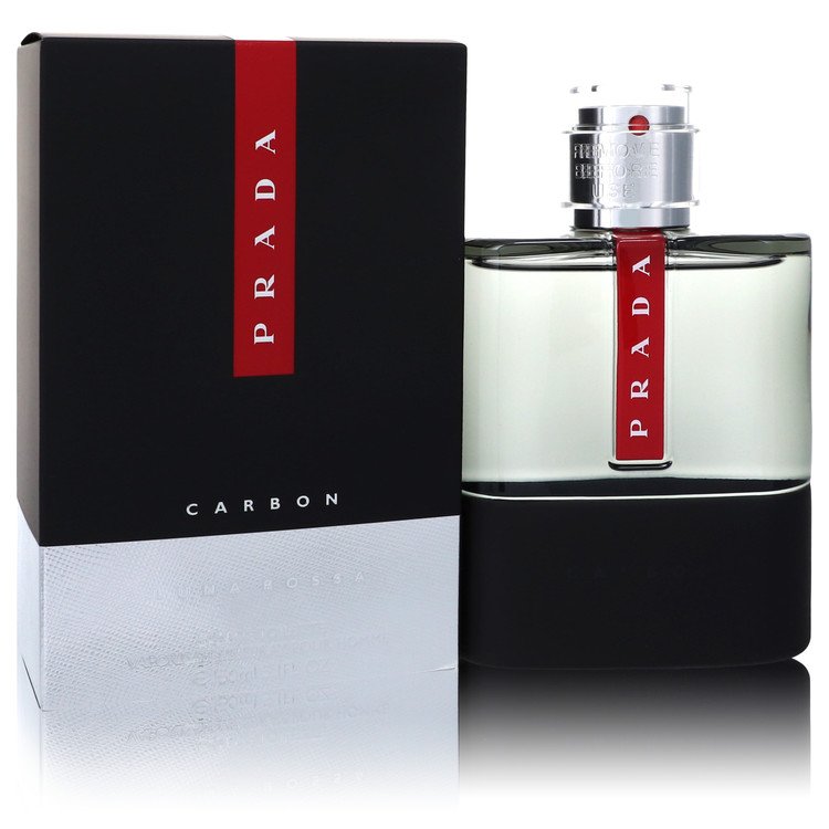 Prada Luna Rossa Carbon de Prada Eau De Toilette Spray 5.1 oz para hombres