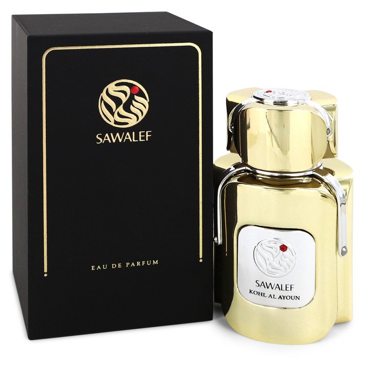 Kohl Al Ayoun от Sawalef Eau De Parfum Spray (унисекс) 3,4 унции для женщин