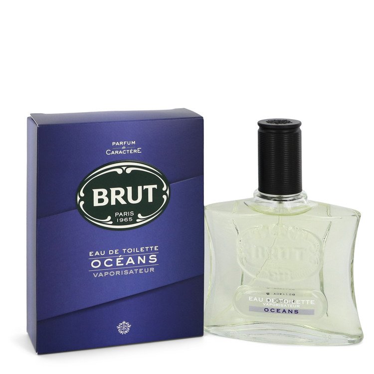 Brut Oceans da Fabergé Eau De Toilette Spray 3,4 onças para homens