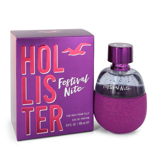 Hollister Festival Nite de Hollister Eau De Parfum Spray 3.4 oz para mujeres