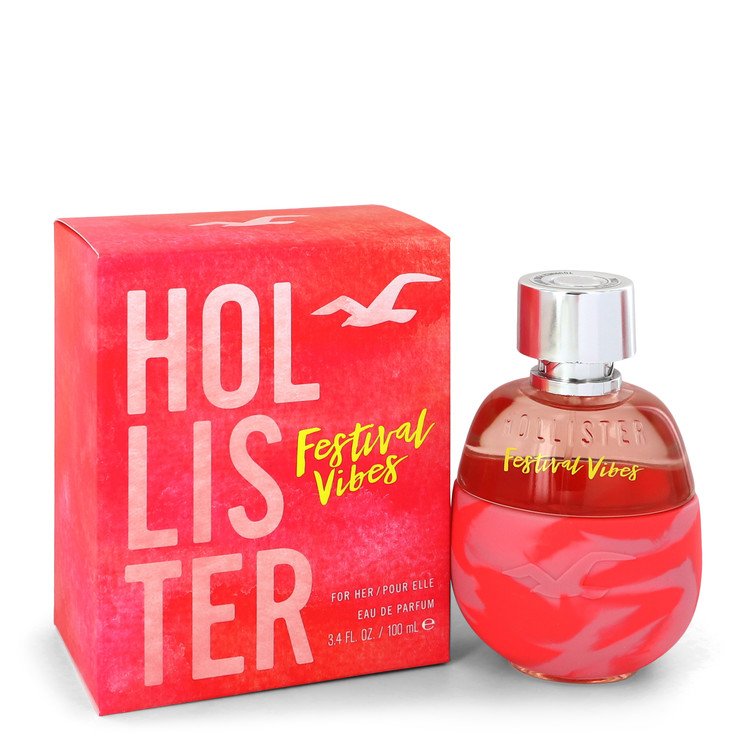 Hollister Festival Vibes de Hollister Eau De Parfum Spray 3.4 oz para mujeres