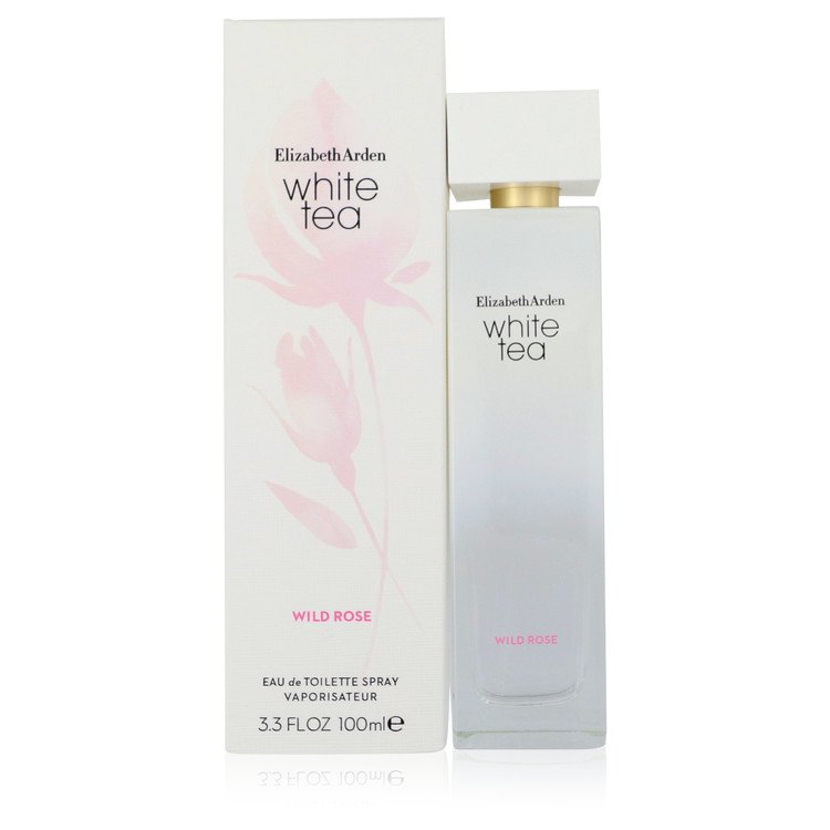 White Tea Wild Rose par Elizabeth Arden Eau De Toilette Spray 3,3 oz pour femmes