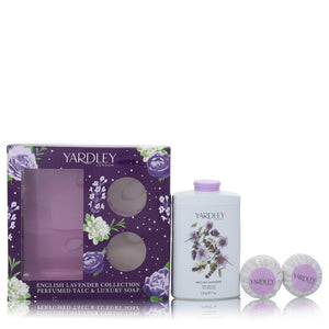 Подарочный набор English Lavender от Yardley London — 7 унций парфюмированного талька + 2–3,5 унции мыла для женщин