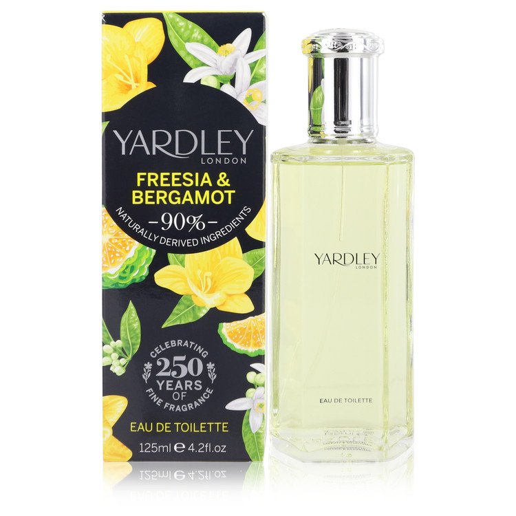 Yardley Freesia & Bergamote par Yardley London Eau de Toilette Spray 4,2 oz pour femmes