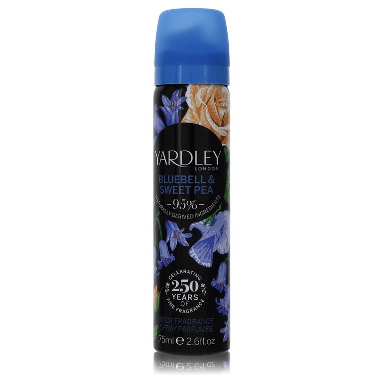 Yardley Bluebell & Sweet Pea marki Yardley London Zapach do ciała w sprayu 2,6 uncji dla kobiet