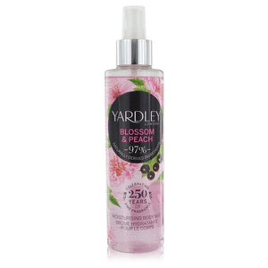 Yardley Blossom & Peach de Yardley London Moisturizing Body Mist 6,8 oz pentru femei