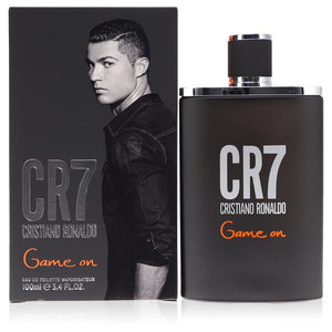 CR7 Game On de Cristiano Ronaldo Eau De Toilette Spray 3,4 onças para homens