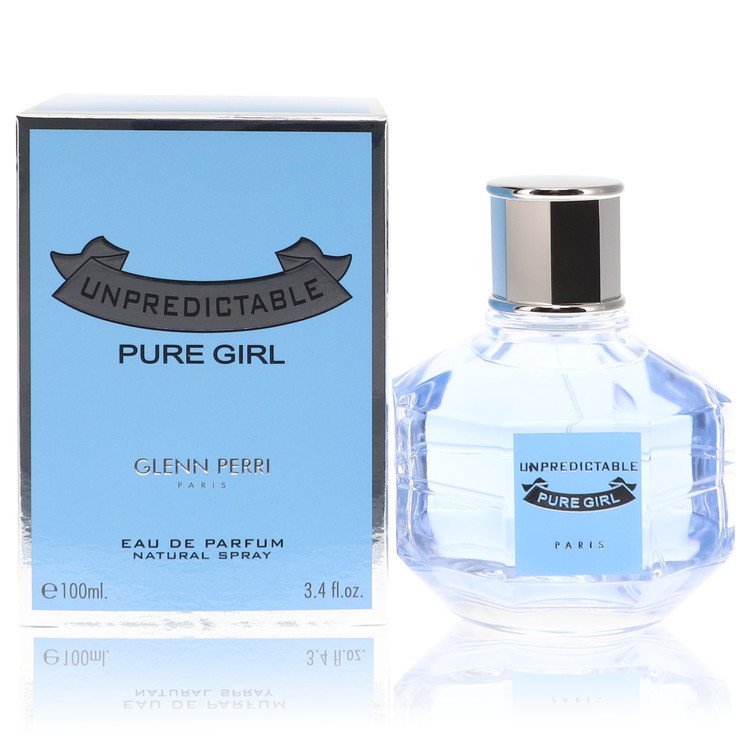 Imprevisível Pure Girl de Glenn Perri Eau De Parfum Spray de 3,4 onças para mulheres
