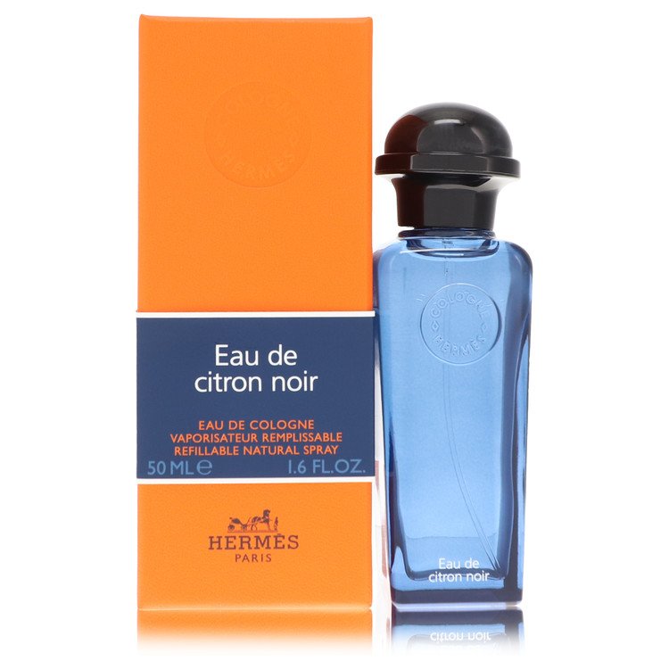 Eau De Citron Noir par Hermes Eau De Cologne Vaporisateur Rechargeable 1,6 oz pour Hommes