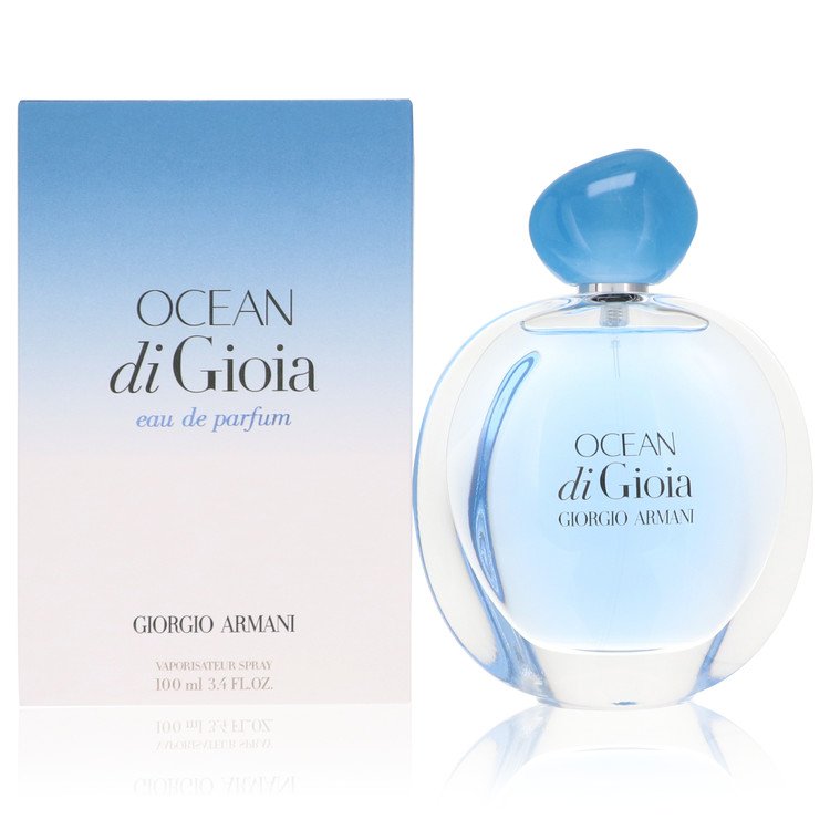 Ocean Di Gioia de Giorgio Armani Eau De Parfum Spray 3,4 onças para mulheres