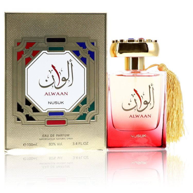 Alwaan by Nusuk Eau De Parfum Spray 3.4 oz para Mulher