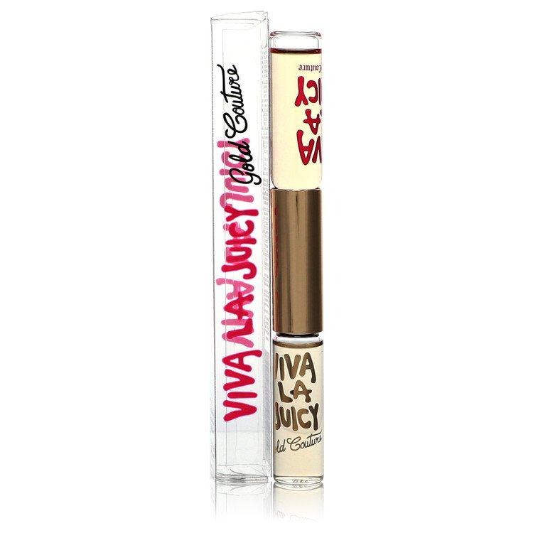 Viva La Juicy par Juicy Couture Duo Roller Ball Viva La Juicy + Viva La Juicy Gold Couture 0,33 oz pour femmes