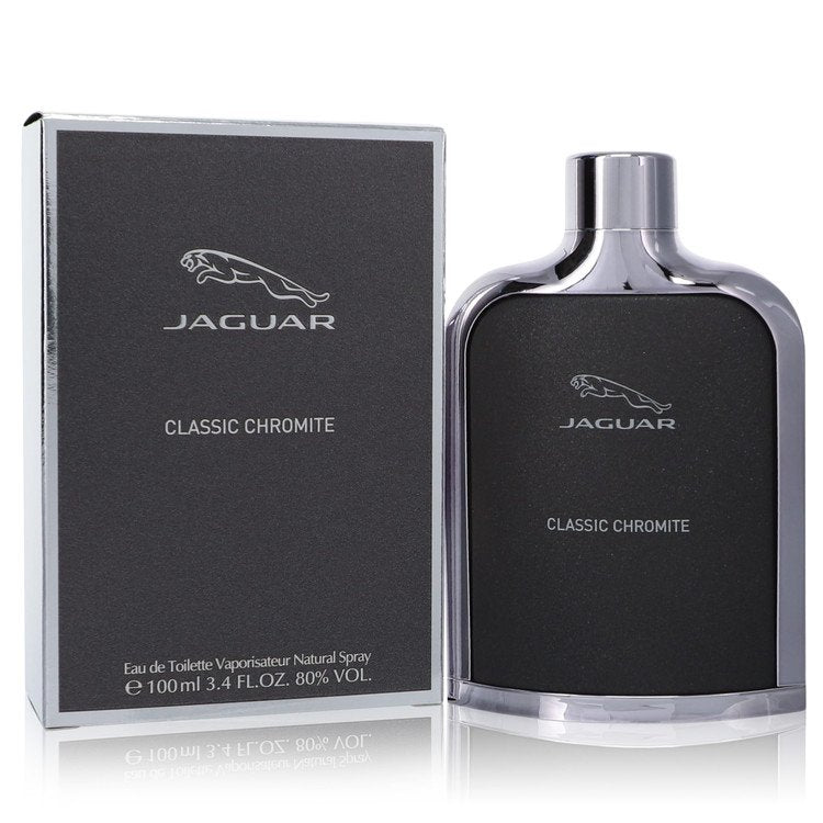 Jaguar Classic Chromite de Jaguar Eau De Toilette Spray 3.4 oz para hombres