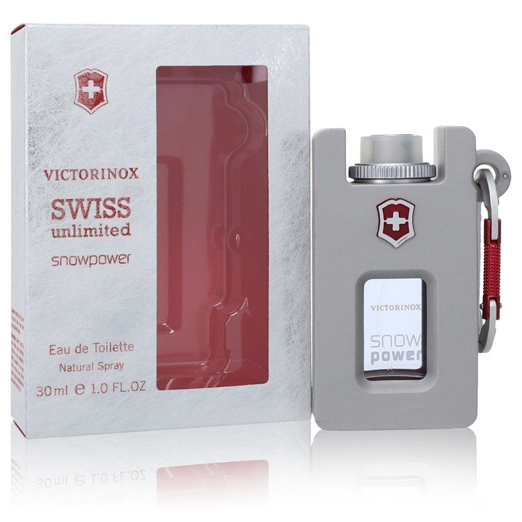 Swiss Unlimited Snowpower de Swiss Army Eau De Toilette Spray 1 oz para hombres