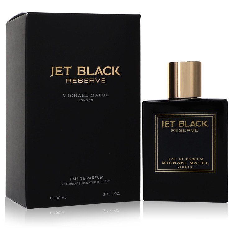 Jet Black Reserve van Michael Malul Eau De Parfum Spray 3,4 oz voor mannen