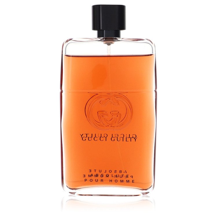 Gucci Guilty Absolute Eau De Parfum спрей без коробки 3 унции для мужчин