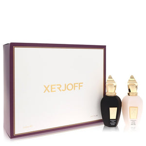 Set cadou Shooting Stars Amber Star & Star Musk de la Xerjoff -- 1,7 oz EDP în Amber Star + 1,7 oz EDP în Star Musk Ambele parfumuri unisex pentru bărbați