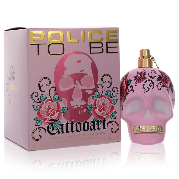 Police To Be Tattoo Art de Police Colonias Eau De Parfum Spray 4.2 oz para mujeres