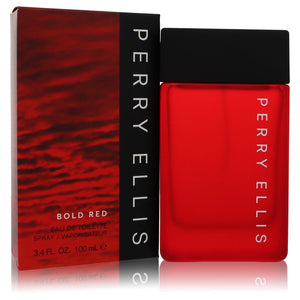 Perry Ellis Bold Red von Perry Ellis Eau de Toilette Spray 3,4 oz für Männer