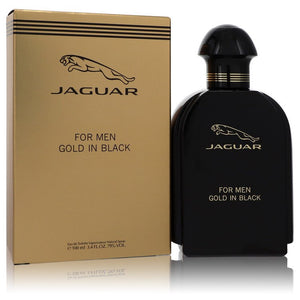 Jaguar Gold In Black de Jaguar Eau De Toilette Spray 3.4 oz para hombres