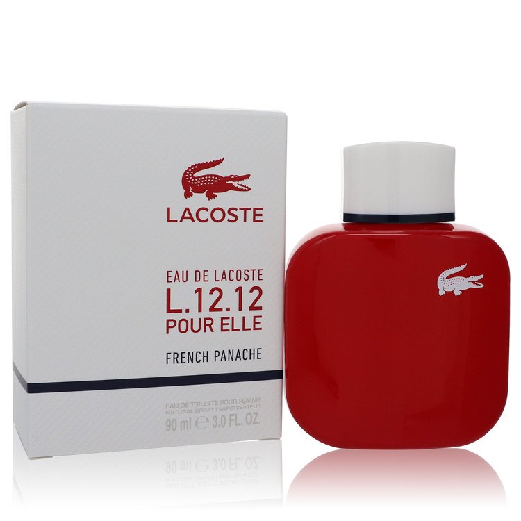 Eau De Lacoste L.12.12 Pour Elle French Panache de Lacoste Eau De Toilette Spray 3 oz para Mujeres
