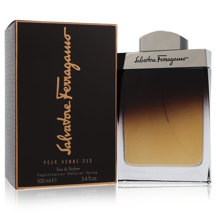Salvatore Ferragamo Oud de Salvatore Ferragamo Eau De Parfum Spray 3.4 oz para hombres