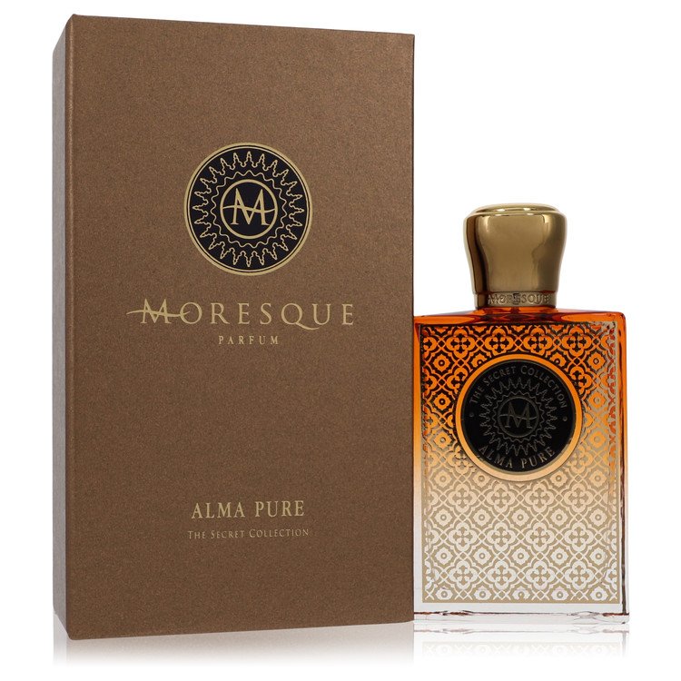 Moresque Alma Pure Secret Collection von Moresque Eau De Parfum Spray (Unisex) 2,5 oz für Herren