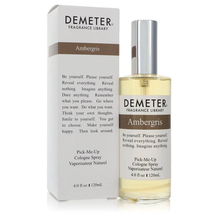 Demeter Ambergris por Demeter Pick Me Up Spray de Colonia (Unisex) 4 oz para Hombres