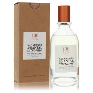 100 Bon Nagaranga y sándalo de limón por 100 Bon Eau De Parfum Spray (recargable unisex) 1.7 oz para hombres