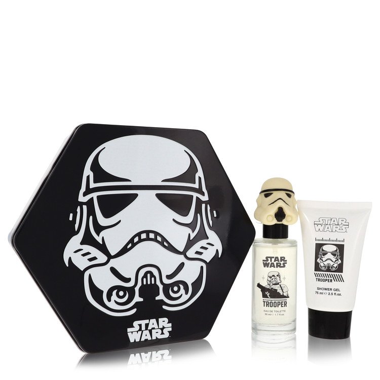 Star Wars Stormtrooper 3D von Disney Geschenkset – 1,7 oz Eau de Toilette Spray + 2,5 oz Duschgel für Männer