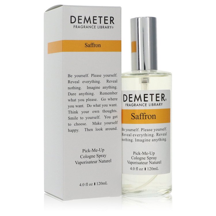 Demeter Azafrán por Demeter Cologne Spray (Unisex) 4 oz para Hombres
