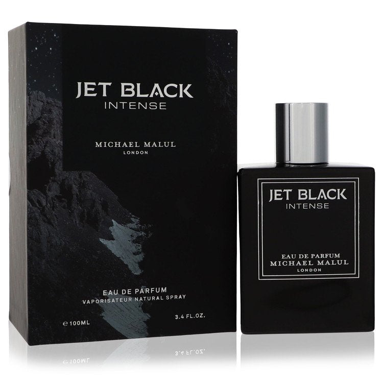 Jet Black Intense de Michael Malul Eau De Parfum Spray 3.4 oz para hombres