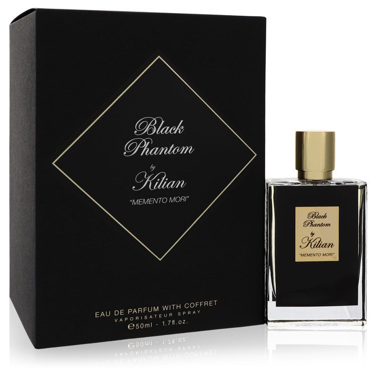 Black Phantom Memento Mori de Kilian Eau De Parfum con cofre 1.7 oz para mujer