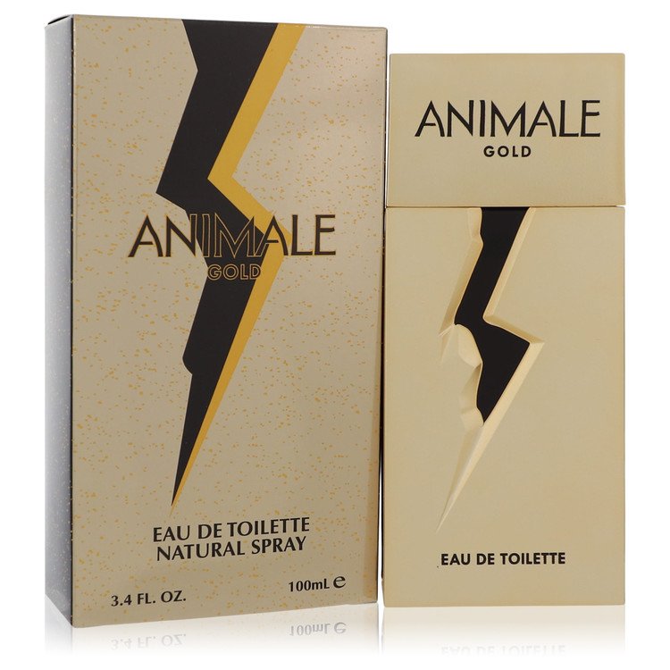 Animale Gold par Animale Vaporisateur Eau de Toilette 3.4 Ounce pour Hommes