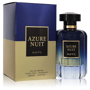 Azure Nuit de Riiffs Eau De Parfum Spray 3.4 oz para hombres