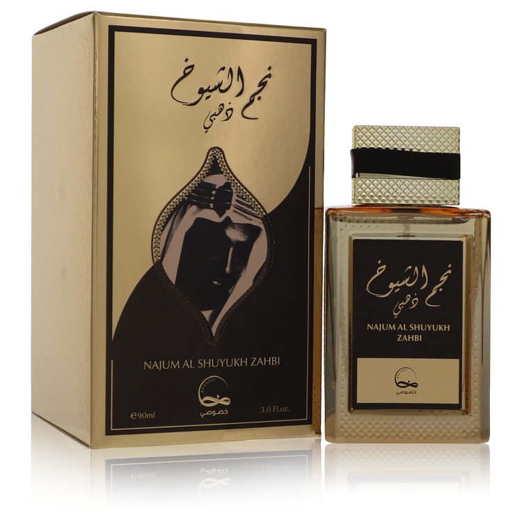 Najum Al Shuyukh Zahbi por Khususi Eau De Parfum Spray 3 oz para hombres