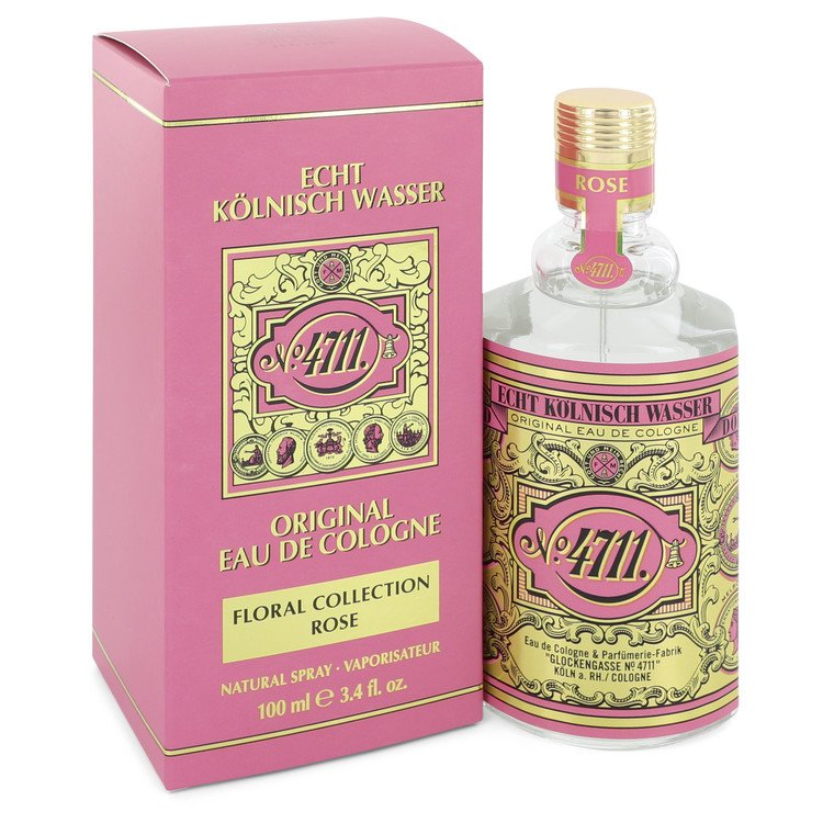 4711 Rose by 4711 Eau De Cologne Spray 3,4 oz pentru bărbați