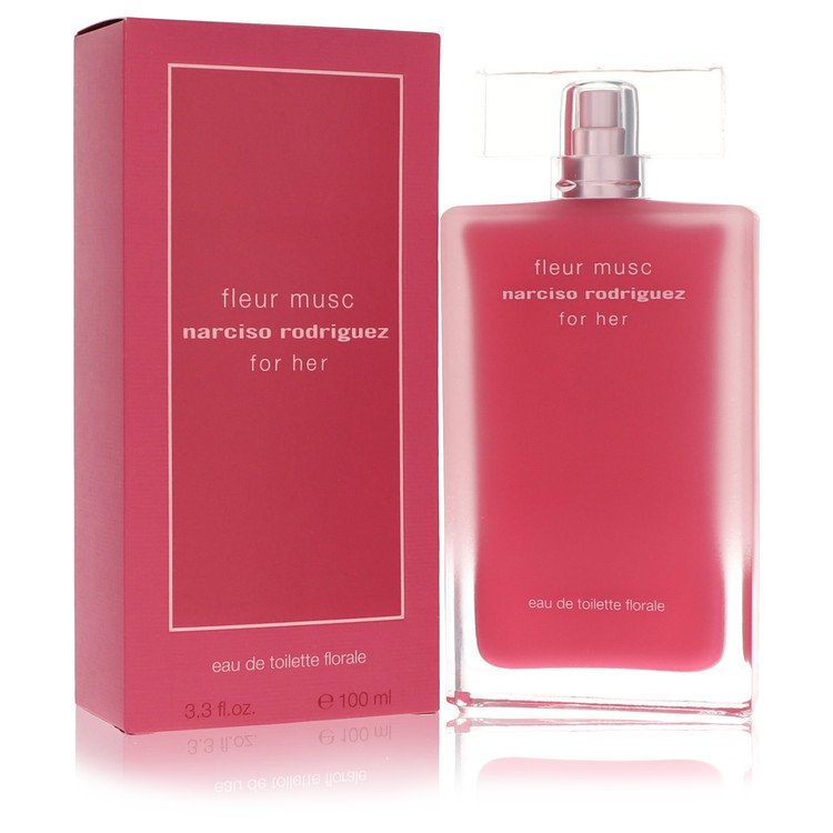 Narciso Rodriguez Fleur Musc von Narciso Rodriguez Eau De Toilette Florale Spray 3,3 oz für Frauen