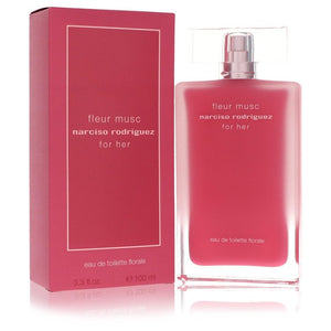 Narciso Rodriguez Fleur Musc von Narciso Rodriguez Eau de Toilette Florale Spray 3,3 oz für Frauen